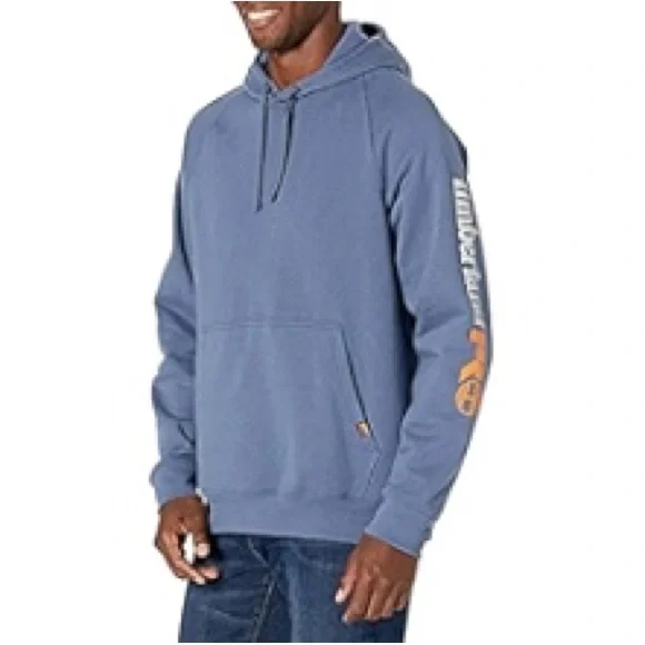 Timberland blue Woman/men hoodie - Picture 3 of 11